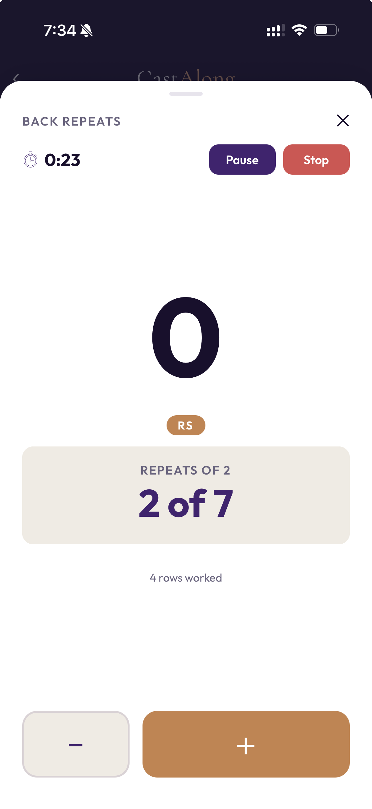 Cast Along app screenshot